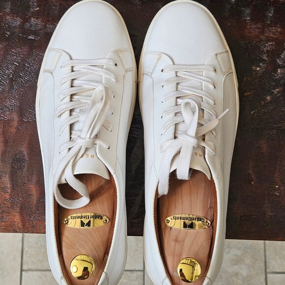 New Republic Men's Leather Sneakers, Classic White, Sz 12 - Picture 6 of 16